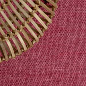 Tapis Rainbow Kelim Coton - Rouge Bordeaux - 130 x 190 cm