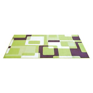 Tapis Retro Vert / Marron - 120 x 170 cm