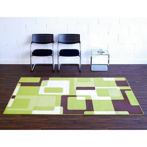 Tapijt Retro Groen/bruin - 200x290cm