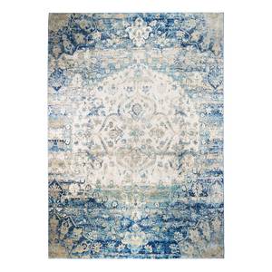 Teppich Sabile Kunstfaser - Blau / Beige - 160 x 230 cm