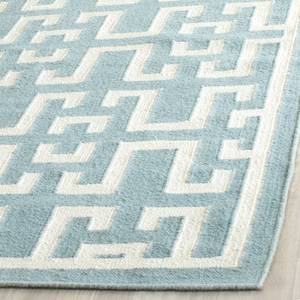 Tapis Safi Turquoise / Beige - 90 x 150 cm