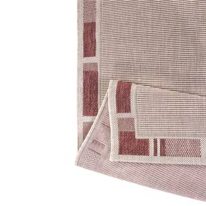 Tapijt Saint Louis kunstvezels - Beige/rood