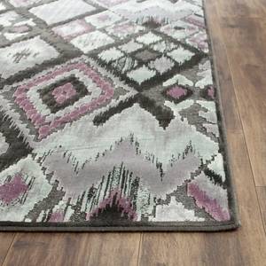 Tapis Salma Gris - Mauve - Textile - 243 x 340 cm