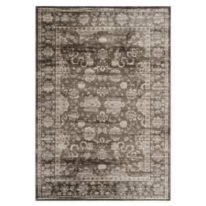 Tappeto Sarcelles Vintage Marrone/Color crema - Misure: 121 x 170 cm - 120 x 180 cm