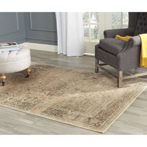 Tapis Sasha Beige style vintage - 201 x 290 cm - 200 x 280 cm