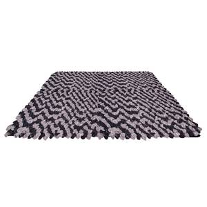Teppich Sethos Kunstfaser - Anthrazit / Hellgrau - 200 x 300 cm
