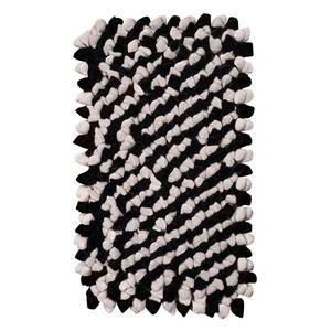 Teppich Sethos Kunstfaser - Schwarz / Weiß - 120 x 180 cm