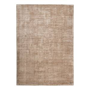 Tapis Shine Uni (tissé à la main) Fibres synthétiques - Latte macchiatto - 160 x 230 cm