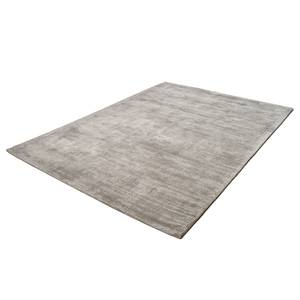 Teppich Shine Uni (handgewebt) Kunstfaser - Lehm - 160 x 230 cm