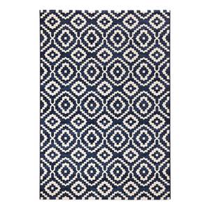 Tapis Skandi II Fibres synthétiques - Bleu - 133 x 195 cm