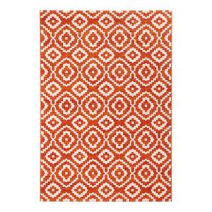 Tapis Skandi II Fibres synthétiques - Corail - 200 x 290 cm