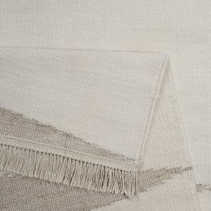 Teppich Smart Triangle (handgewebt) Mischgewebe - Creme / Beige - 160 x 230 cm