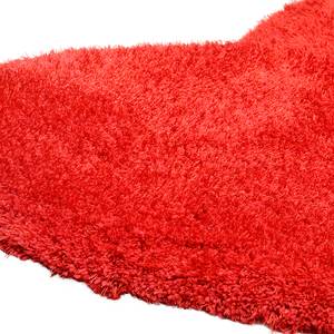 Tapis Soft Heart Rouge - Dimensions : 100 x 100 cm