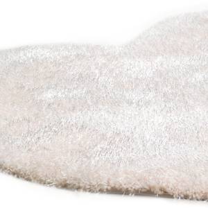 Tapis Soft Heart Blanc - 100 x 100 cm