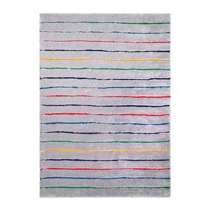 Tapis Soft Hidden Gris / Multicolore - 140 cm x 200 cm