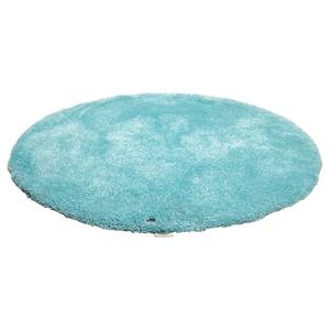 Tapijt Soft Round zeeblauw - maat: 140x140cm