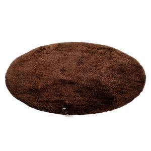 Tapis Soft Round Chocolat - Dimensions : 140 x 140 cm