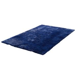 Teppich Soft Square Blau - Maße: 65 x 135 cm