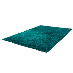 Teppich Soft Square Türkis - Maße: 65 x 135 cm