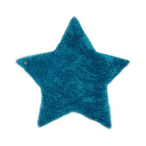 Teppich Soft Star Türkis - Maße: 100 x 100 cm