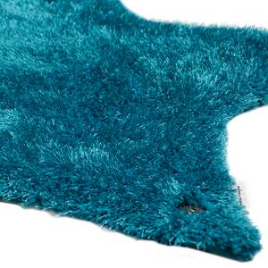 Tapijt Soft Star turquoise - maat: 100x100cm