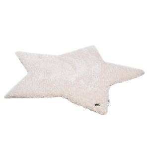 Tappeto Soft Star bianco - dimensioni: 100 x 100 cm