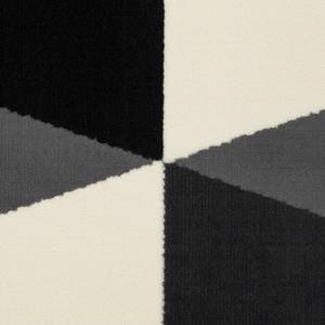 Tapijt Spiky kunstvezel - Donkergrijs/zwart - 160x230cm