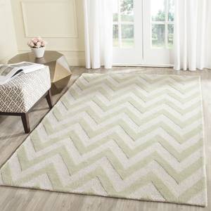 Tapis Stella Vert clair / Crème - 122 x 183 cm - 120 x 180 cm