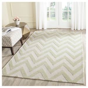 Tapis Stella Vert clair / Crème - 183 x 275 cm - 200 x 300 cm