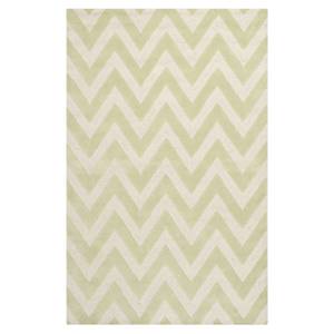 Tapis Stella Vert clair / Crème - 153 x 244 cm - 160 x 230 cm