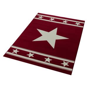 Tapis pour enfants Sterne II Rouge / Beige