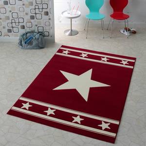 Tapis pour enfants Sterne II Rouge / Beige