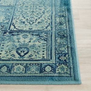 Tapijt Suri vintage look turquoise - 120 x 170 cm