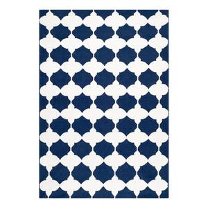 Tapis Tangier Beige - Bleu - Textile - 200 x 300 cm