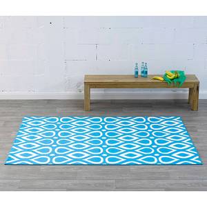 Teppich Tear Blau - 160 x 225 cm