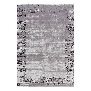 Teppich Teramo I Kunstfaser - Grau / Schwarz - 140 x 200 cm