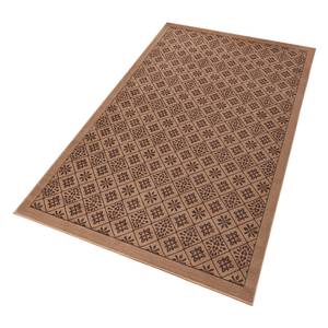 Tapis Tile Fibres synthétiques - Marron - 120 x 170 cm