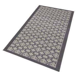 Tapis Tile Fibres synthétiques - Gris / Crème - 160 x 230 cm