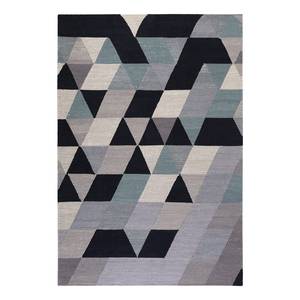 Tapijt Triango Kelim handgeweven - katoen - meerdere kleuren - 80x150cm