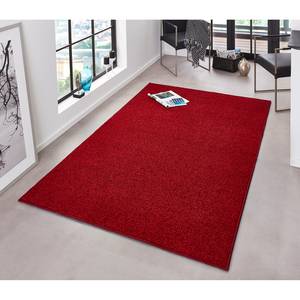 Tapis Uni Pure Fibres synthétiques - Rouge cerise - 200 x 300 cm