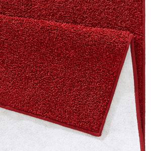 Tapis Uni Pure Fibres synthétiques - Rouge cerise - 200 x 300 cm