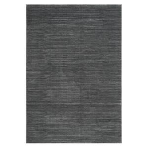 Tapis Valentine Woven Fibres synthétiques - Gris - 90 x 150 cm