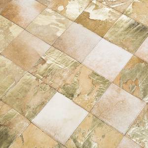 Tappeto Vegas Pelliccia Vacchetta Beige