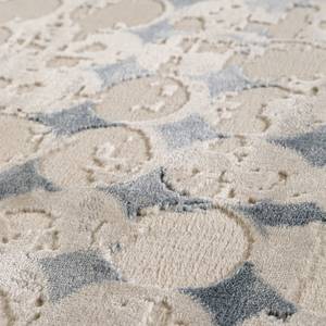 Teppich Velvet Spots Kunstfaser - Beige / Grau - 80 x 150 cm