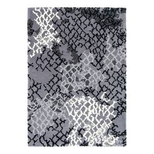 Tapijt Verona III kunstvezel - Grijs/antracietkleurig - 120x180cm