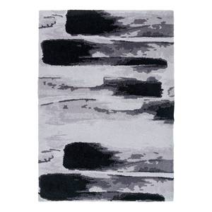 Tapis Verona II Fibres synthétiques - Noir / Gris - 120 x 180 cm