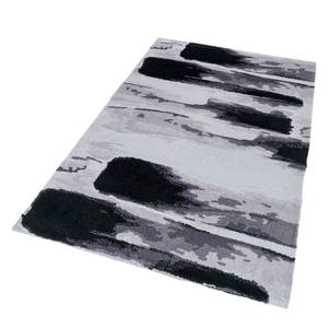 Tapis Verona II Fibres synthétiques - Noir / Gris - 160 x 230 cm