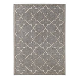 Tapis Viva Fibres synthétiques - Gris - 160 x 220 cm