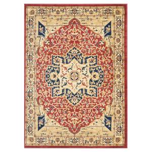 Teppich Westminster Rot/Creme - 122 x 171 cm - 120 x 180 cm