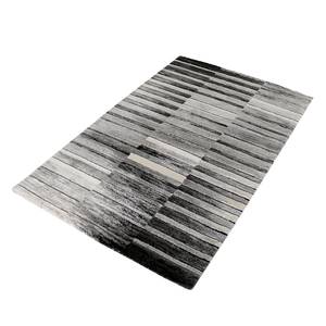 Tapis Wild Stripes Fibres synthétiques - Gris / Beige - 160 x 225 cm